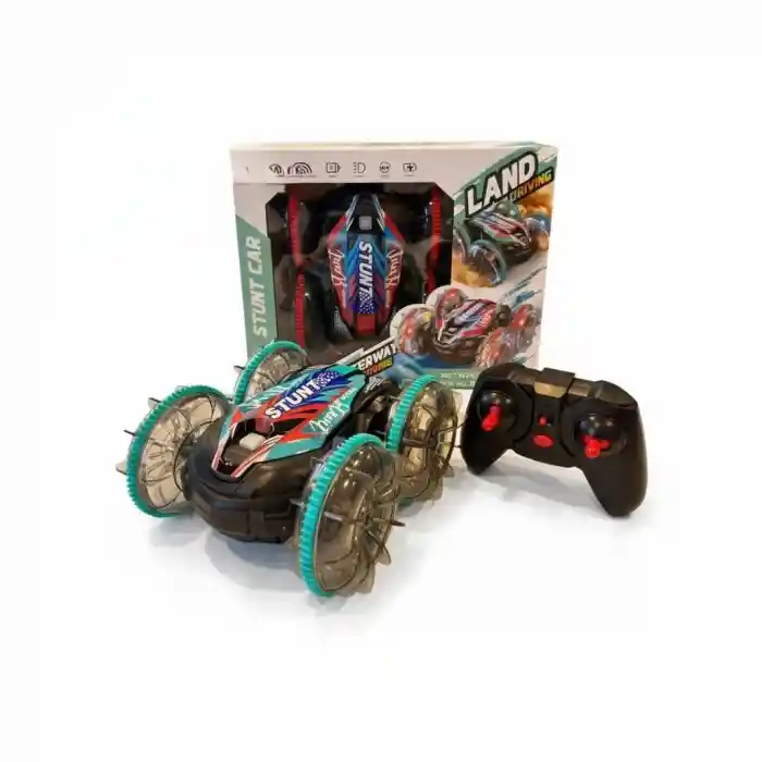 2.4 GHZ ÇİFT TARAFLI SUDA VE KARADA GİDEN KUMANDALI ARABA