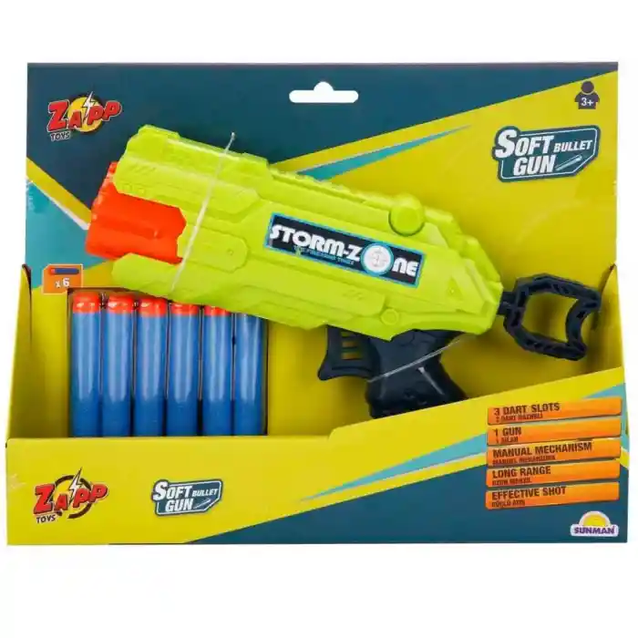 2712 6 Mermili Sünger Dart Atan Silah -NessiWorld