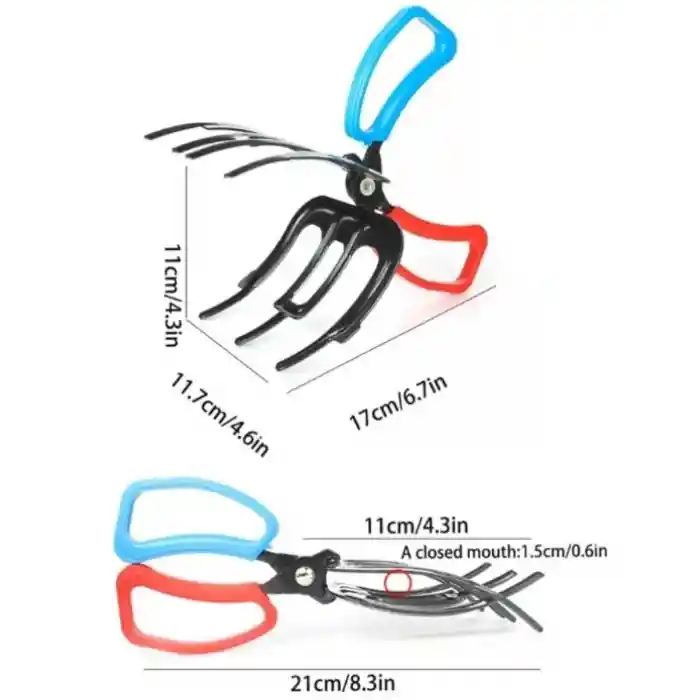 3 Pençeli 11 cm Balık Sabitleyici Maşa