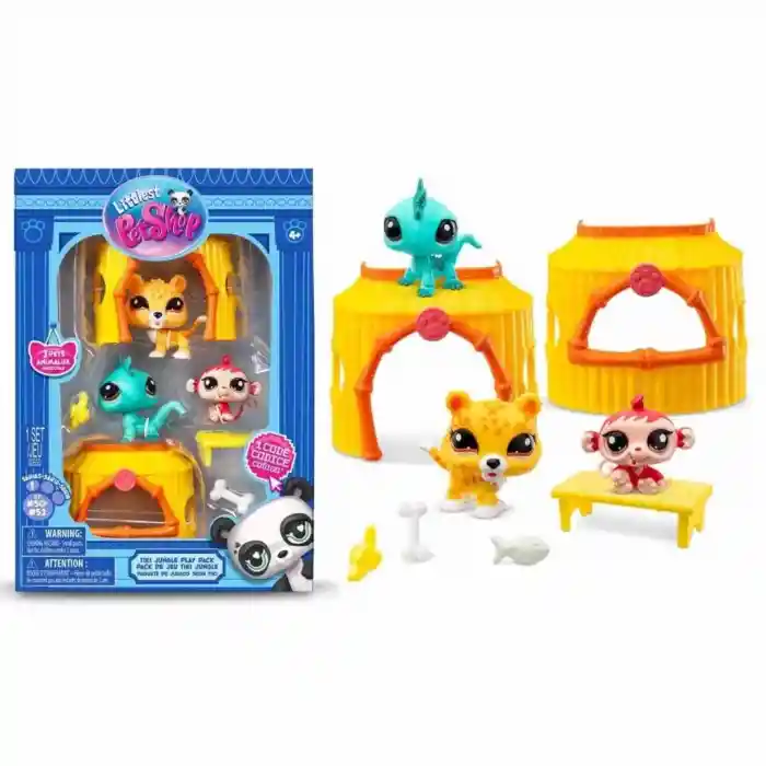 3005158 Littlest Pet Shop Minişler Orman Oyun Seti S1 -NessiWorld