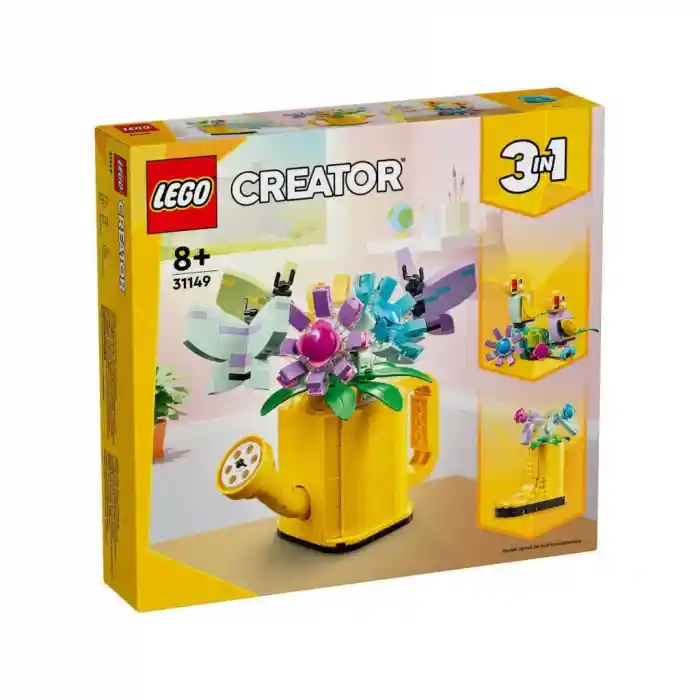 31149  ® Creator 3’ü1 arada Sulama Kabında Çiçekler 420 parça +8 yaş