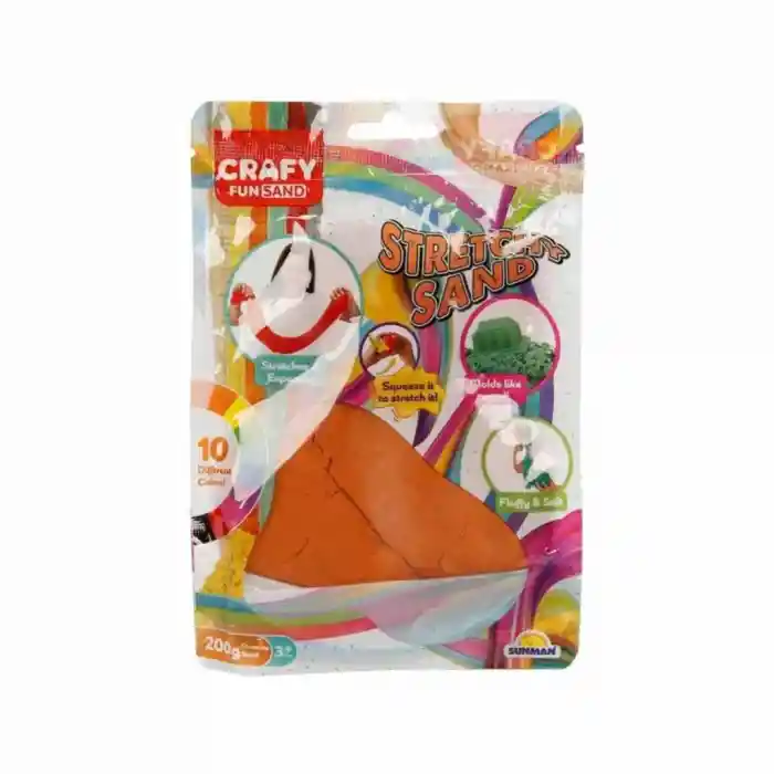 3601 Streç Oyun Kumu Turuncu 200 g