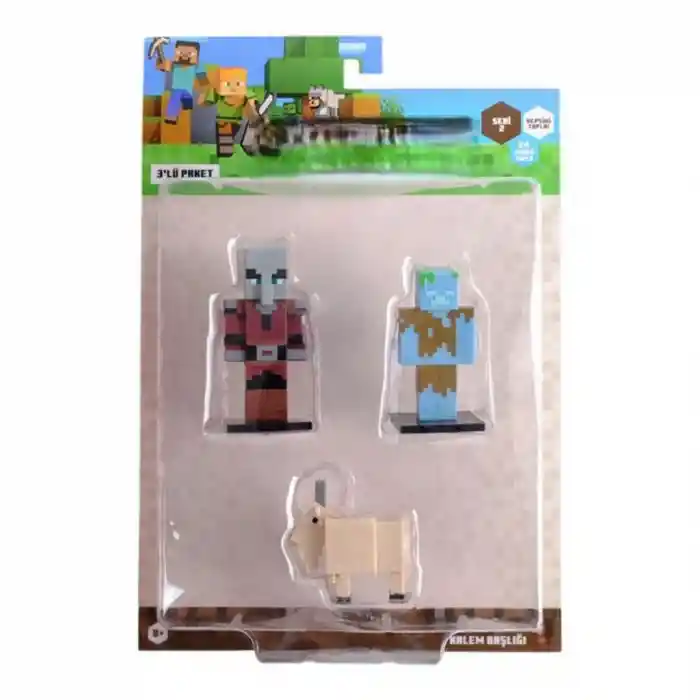 3D Toppeez 3lü Figür Seti Seri 2