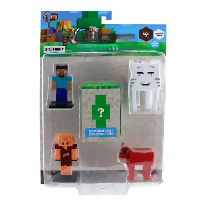 3D Toppeez 5li Figür Seti