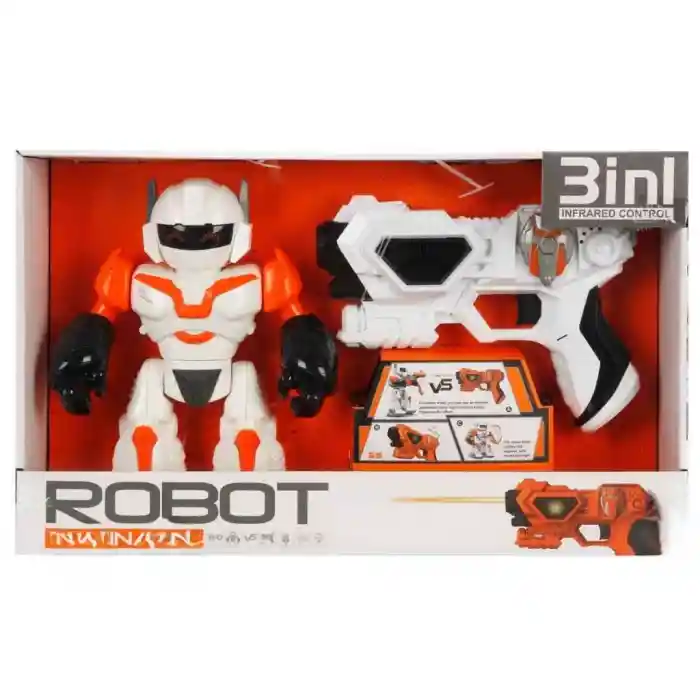 3in1 Sesli ve Işıklı Robot