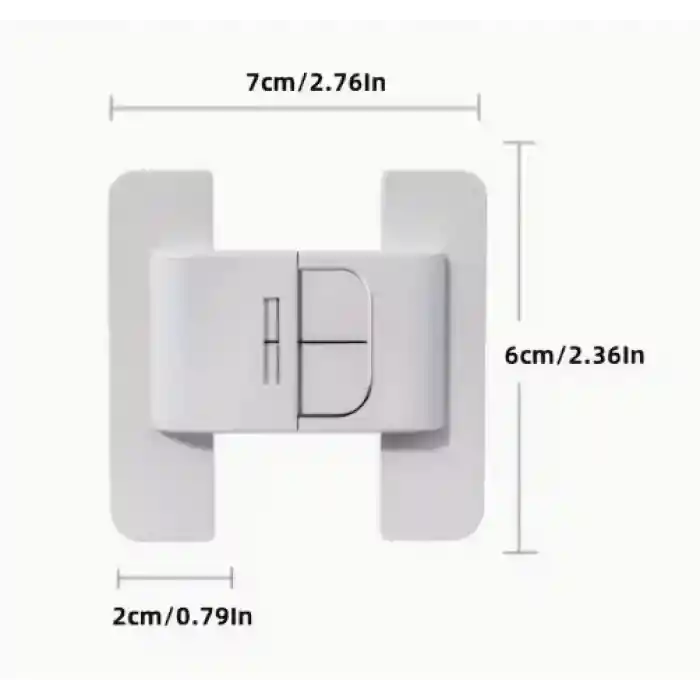 4 Adet Buzdolabı, Çekmece ve Dolap Kapağı Çocuk Kilidi