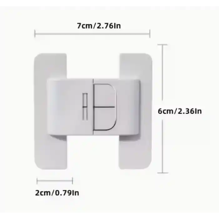 4 Adet Buzdolabı, Çekmece ve Dolap Kapağı Çocuk Kilidi