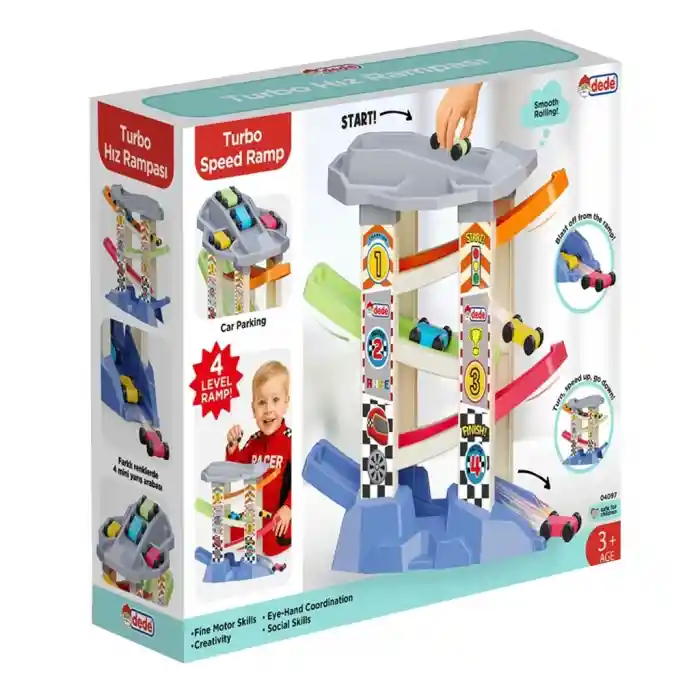 4 Katlı Turbo Hız Rampası Seti