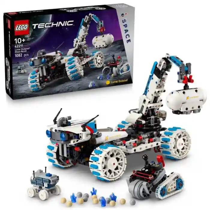 42211   Technic Lunar Outpost Ay Gezgini Uzay Aracı 1082 parça +10 yaş