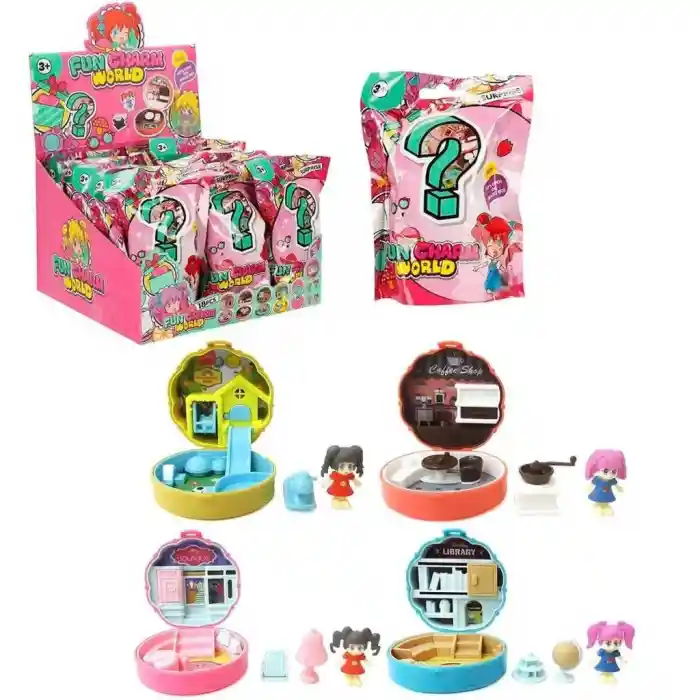 4255 RST-FİGÜR MİNİ FİGÜR EĞLENCE DÜNYASI SÜRPRİZ PAKET 18D