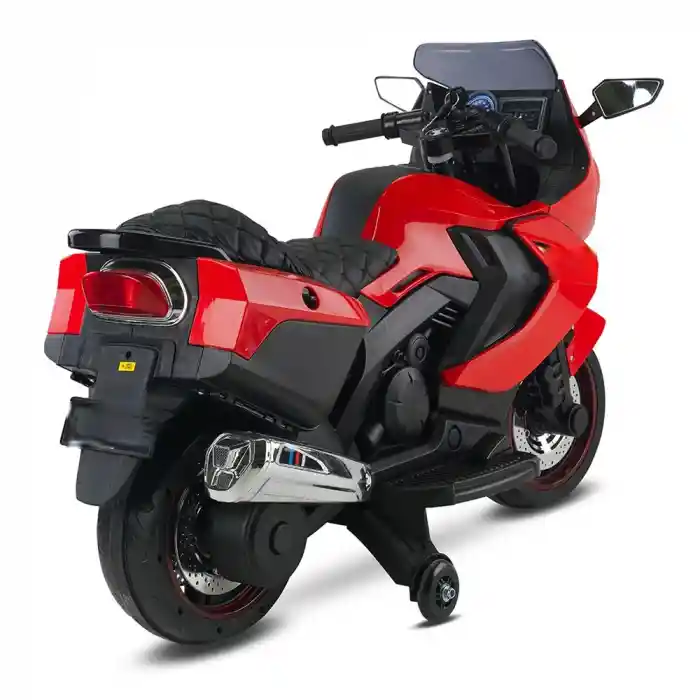 438A XMX-316 Ledli Akülü Motor 12 Volt Kırmızı