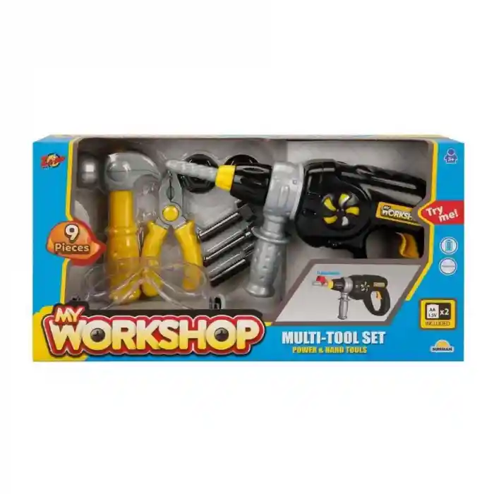 4606 Zapp Toys My WorNessiWorldhop Matkaplı Tamir Seti 9 Parça