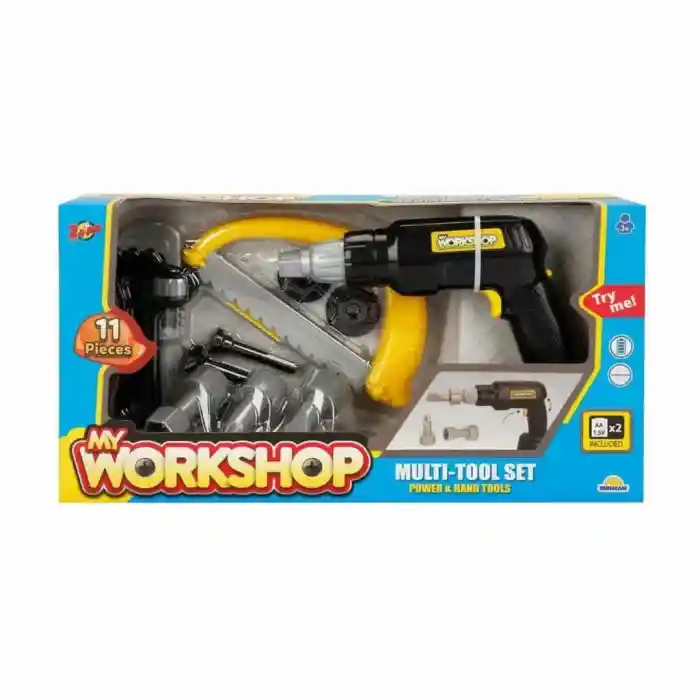 4622  Toys My Worhop Elektronik Tornavida Tamir Seti 11 Parça NessiWorld