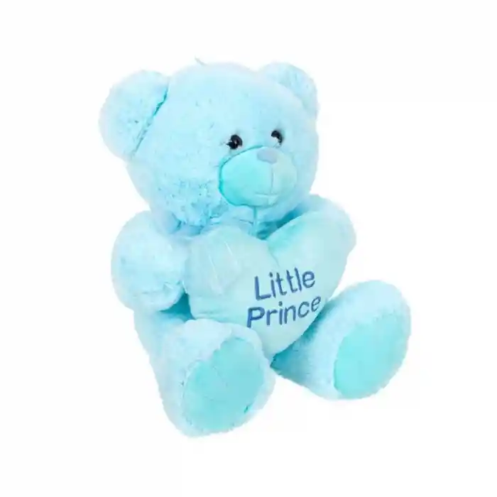 4763 Peluş Ayı Prens ve Prenses Kalpli Ayı 45 cm