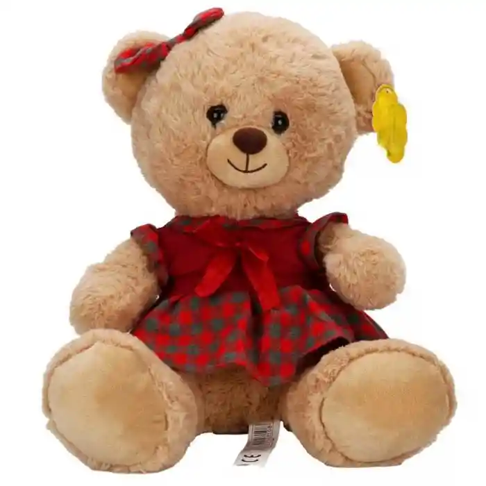 4810 PELUŞ AYI ELBİSELİ 32CM 2A