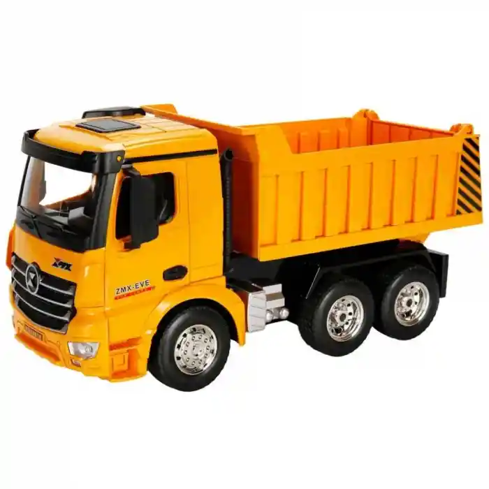 5083 NessiWorld-RST-RC İŞ MAKİNESİ 1 18 DAMPERLİ KAMYON FF IŞIKLI 9CH 3 7V USB 2 4GHZ