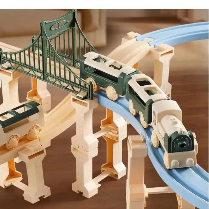 5098 NessiWorld-NessiWorldman S00005098 - Tren  Set Klasik- 327 Parça