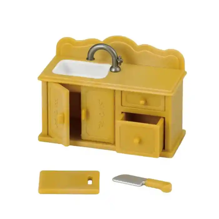 5151 Sylvanian Families Mutfak Lavabo Seti (figürler dahil değildir) +3 yaş