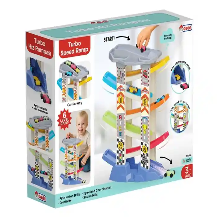 6 Katlı Turbo Hız Rampası Seti