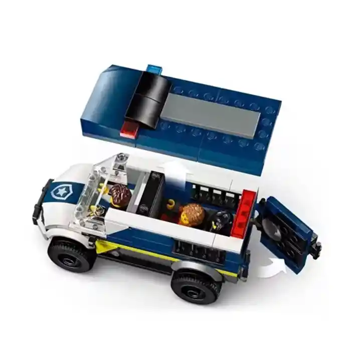 60479 City Mahkum Nakliye Polis Aracı 198 parça +6 yaş