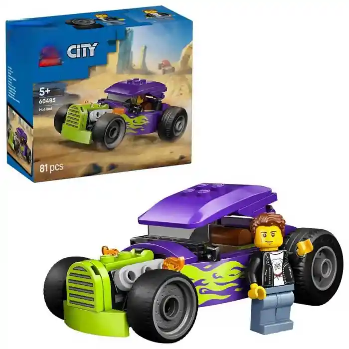 60485  City Hot Rod 81 parça +5 yaş
