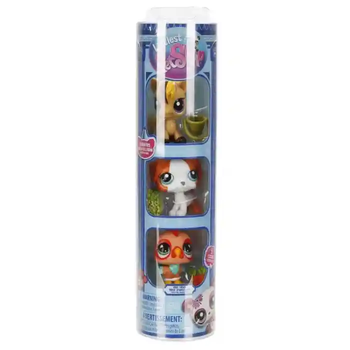 6469 NessiWorld-Littlest Pet Shop NessiWorldşler 3’lü Figür Setİ
