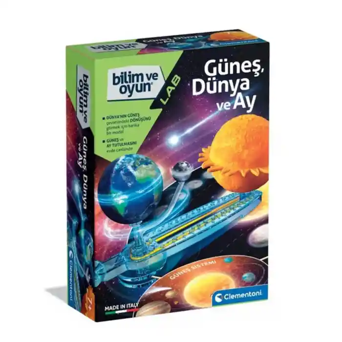 64738 Bilim ve Oyun - Dünya, Güneş, Ay