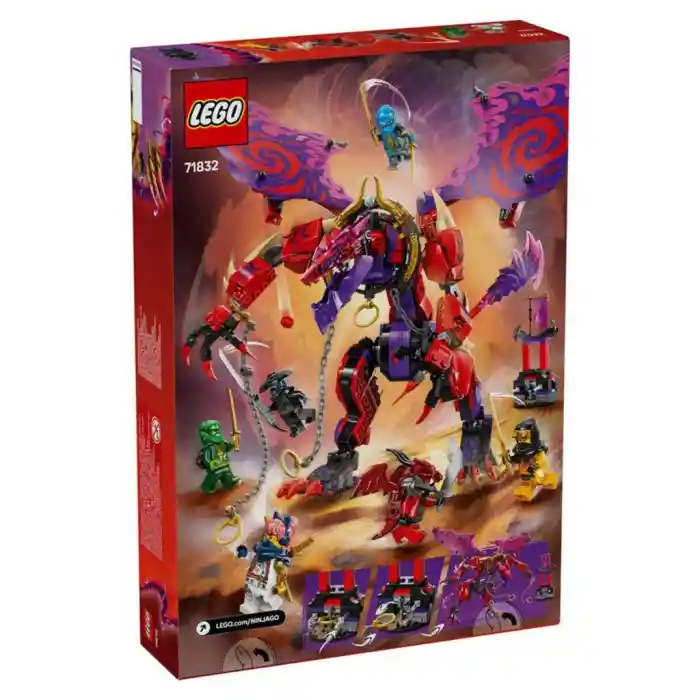 71832   Ninjago Thunderfang Kaos Ejderhası 668 parça +8 yaş