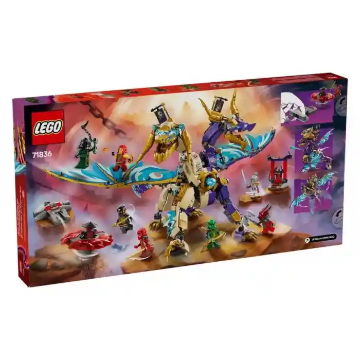 71836  Ninjago FocuNessiWorld Ark Ejderhası 869 parça +9 yaş