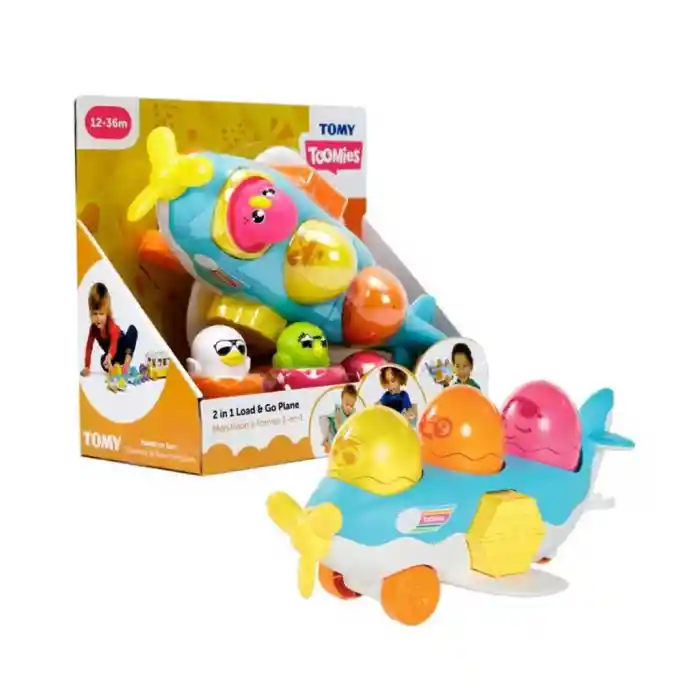 73147 2si1 arada Uçak ve Saklambaçlı Yumurtalar 12-36 ay