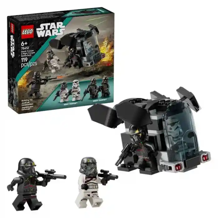 75412   Star Wars - Death Trooper ve Night Trooper Savaşı 119 parça +6 yaş