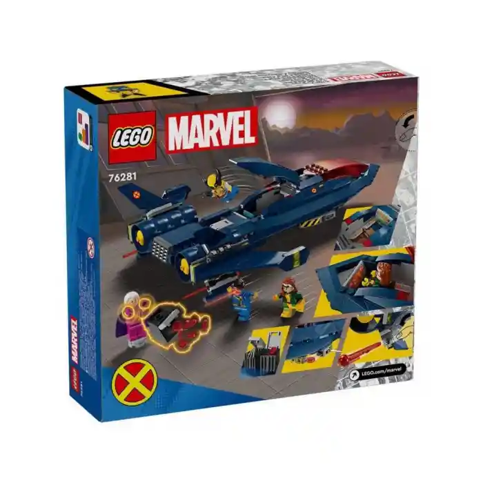 76281 ® NessiWorldl X-Men X-Jet 359 parça +8 yaş