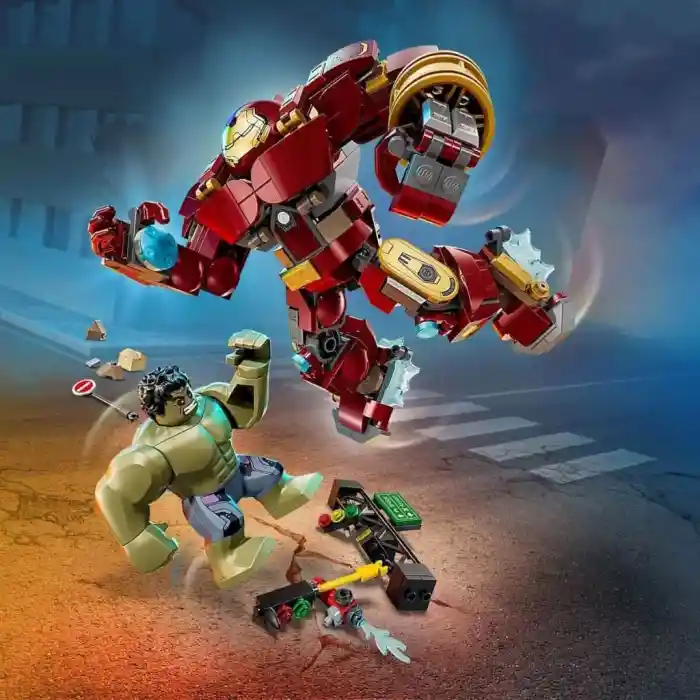 76343 Efsanevi Savaş: Hulkbuster, Hulka Karşı 413 parça +9 yaş