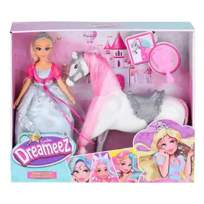 81047 Dreameez Prenses Bebek ve Atı