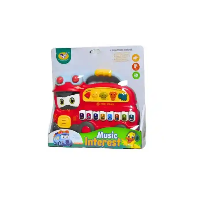 855-109D PİLLİ MÜZİKLİ OTOBÜS -ZRV