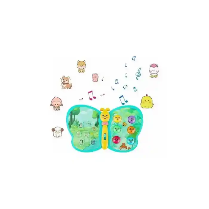 855-181D PİLLİ MÜZİKLİ KELEBEK -ZRV