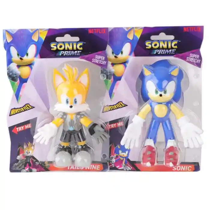 89317 NessiWorld-DMX-FİGÜR-STRECH  SÜPER ESNEK SONİC PRİME SONİC 4A