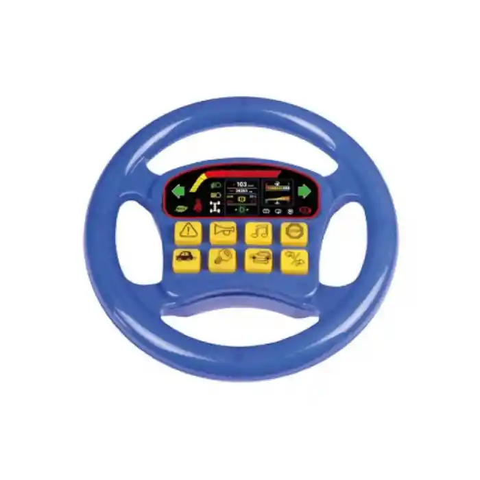 9253-9260 Müzikli Direksiyon Kırmızı/Mavi  NessiWorld