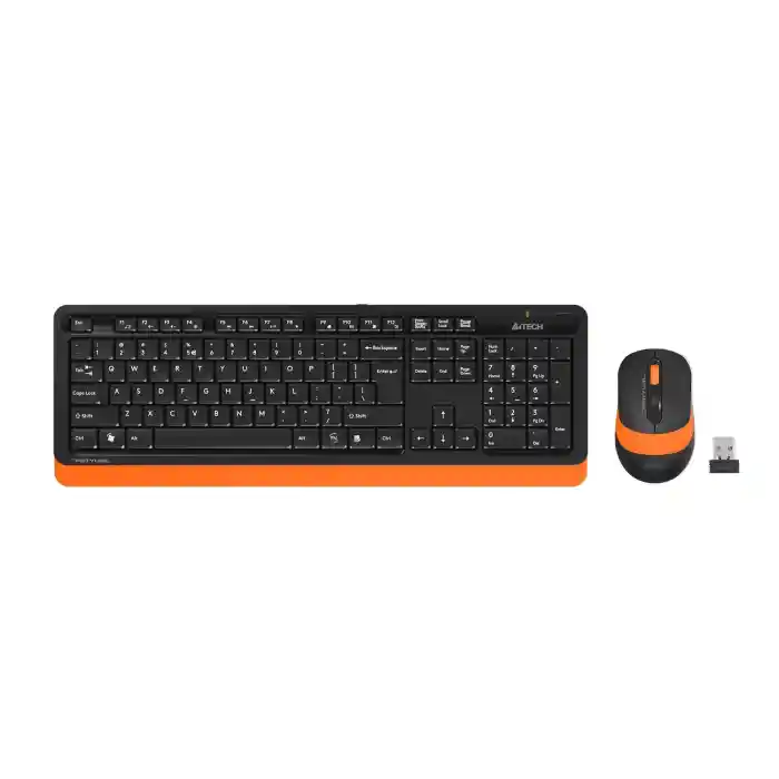 A4 TECH FG1010 KABLOSUZ STANDART TURUNCU Q KLAVYE MOUSE