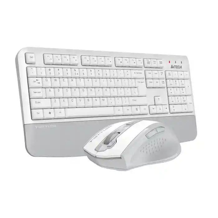 A4 TECH FG2500S PLUS KABLOSUZ MULTİMEDYA BEYAZ/GRİ 2.4 GHz /3200 DPI Q KLAVYE+MOUSE
