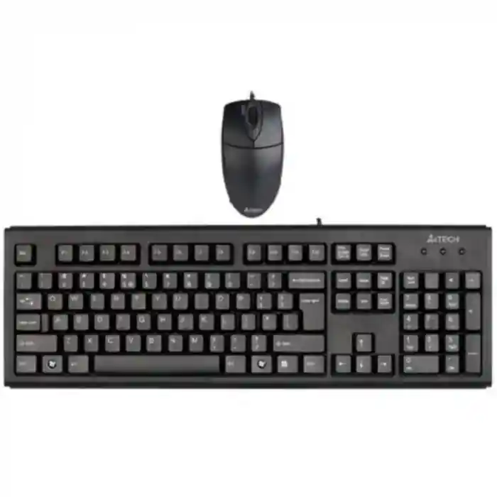 A4 TECH KM-72620D TÜRKÇE USB MULTİMEDYA SİYAH Q KLAVYE MOUSE