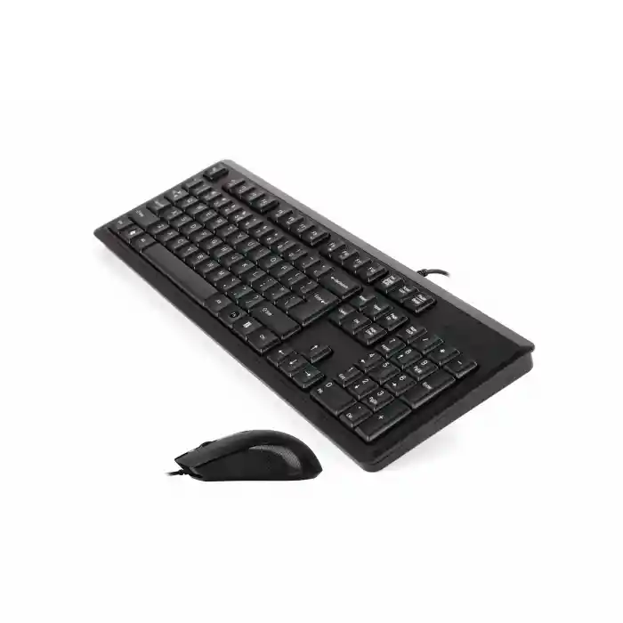 A4 TECH KR-9276 USB MULTİMEDYA SİYAH Q KLAVYE MOUSE