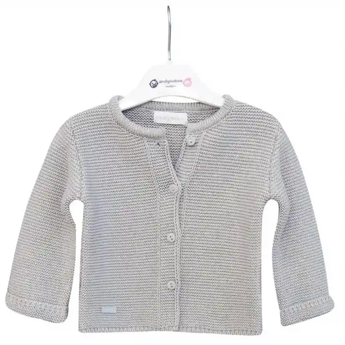 AC24333 Basic Bebe Ceket Grey Melange