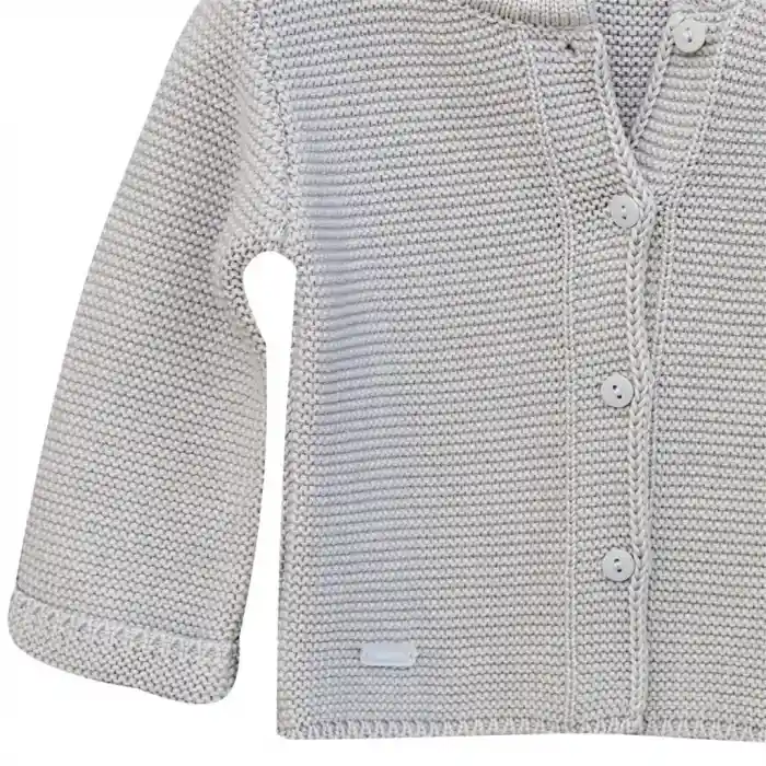 AC24333 Basic Bebe Ceket Grey Melange