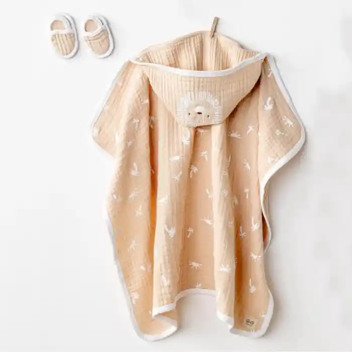 AC24508 Müslin Smil All Day 80x80 Havlu Set Beige