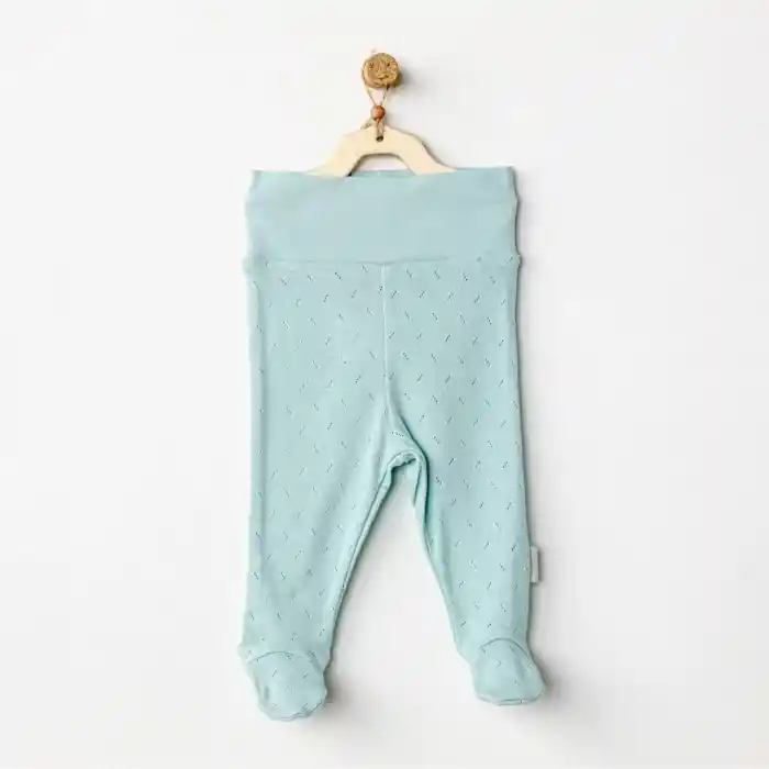 AC24706 Jacquard Patikli Bebek Pantolon Green