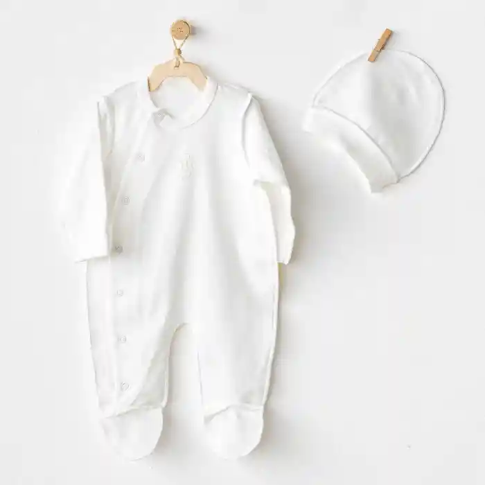 AC25732 Organik Premature Line Tulum Takım Ekru