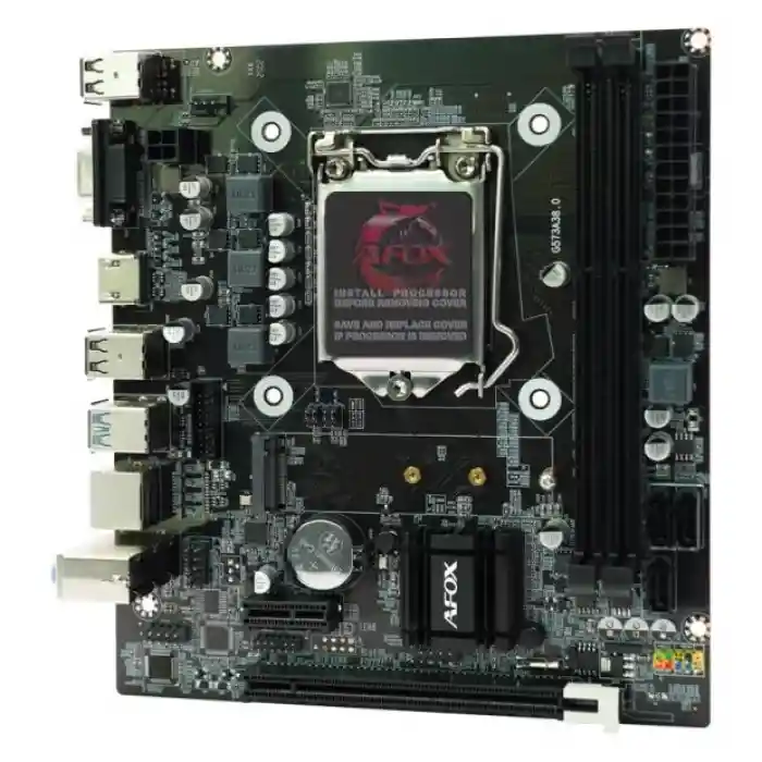 AFOX IH81D3-MA2-V2 H81 2xDDR3 VGA+HDMI 1X M.2 NVMe Gen3 1150 PIN ANAKART