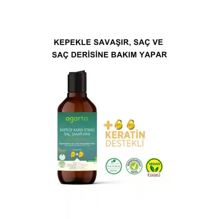Doğal Kepeğe Karşı Şampuan 400 ml