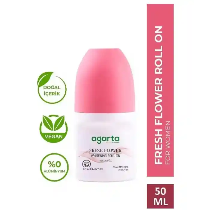 Agarta Doğal Roll-On Fresh Flower 50 ml